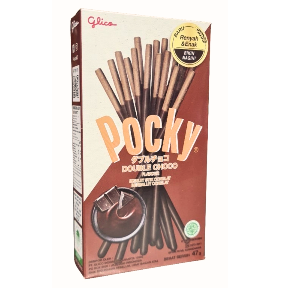 Pocky - Double Chocolate Flavor, 47g